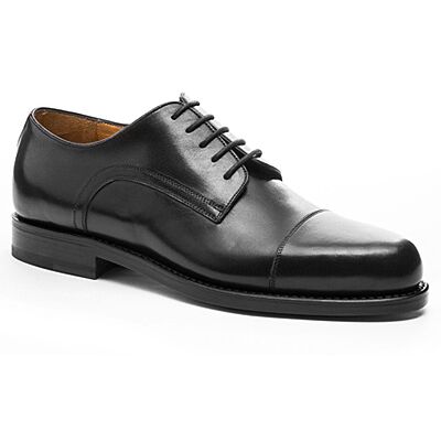 PRiME Shoes Herren Derby schwarz Glattleder schwarz 44 (9,5) male PRiME Shoes Herren Derby schwarz Glattleder schwarz 44 (9,5) male