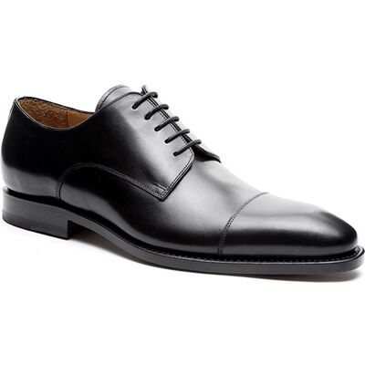 PRiME Shoes Herren Derby schwarz Glattleder schwarz 42,5 (8,5) male PRiME Shoes Herren Derby schwarz Glattleder schwarz 42,5 (8,5) male