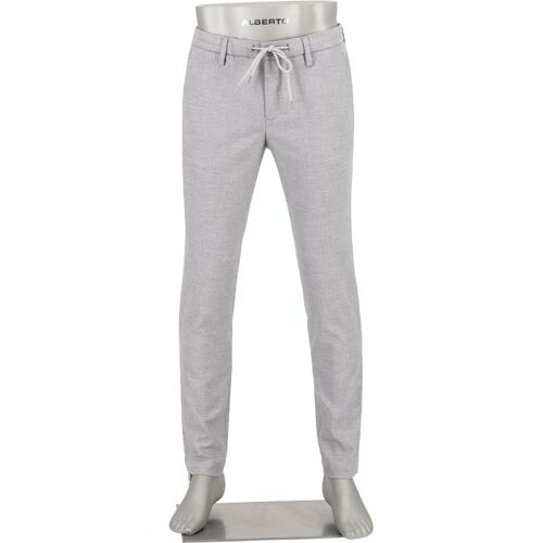 Alberto Herren Hosen grau Slim Fit 31/32