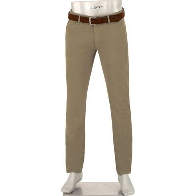 Alberto Herren Hosen grün Baumwoll-Stretch 33/30 Alberto Herren Hosen grün Baumwoll-Stretch 33/30