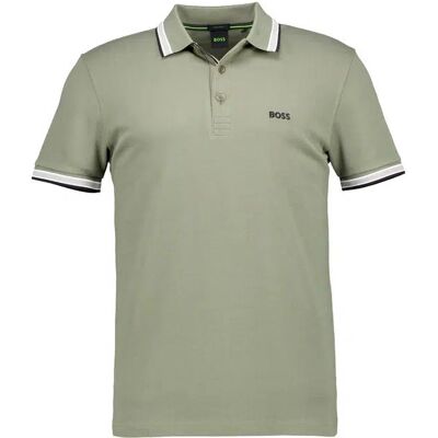BOSS Green Herren Polo-Shirt grün Baumwoll-Piqué XL BOSS Green Herren Polo-Shirt grün Baumwoll-Piqué XL