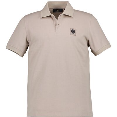 BELSTAFF Herren Polo-Shirt beige Baumwoll-Piqué L BELSTAFF Herren Polo-Shirt beige Baumwoll-Piqué L