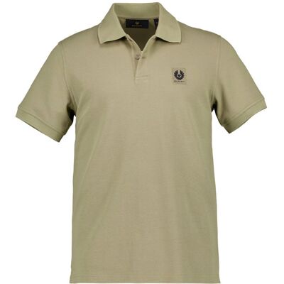 BELSTAFF Herren Polo-Shirt grün Baumwoll-Piqué L BELSTAFF Herren Polo-Shirt grün Baumwoll-Piqué L