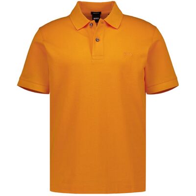 BOSS Black Herren Polo-Shirt orange Baumwoll-Piqué XXL BOSS Black Herren Polo-Shirt orange Baumwoll-Piqué XXL
