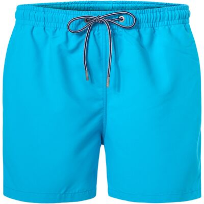 HOM Herren Badeshorts blau Mikrofaser unifarben XL HOM Herren Badeshorts blau Mikrofaser unifarben XL