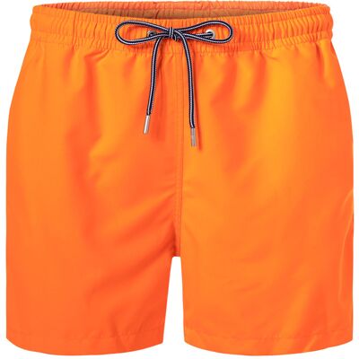 HOM Herren Badeshorts orange Mikrofaser unifarben L HOM Herren Badeshorts orange Mikrofaser unifarben L