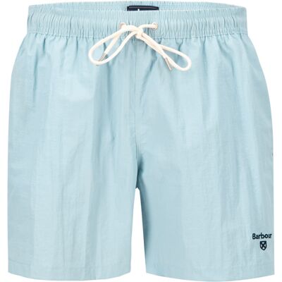 Barbour Herren Badeshorts blau Mikrofaser unifarben L Barbour Herren Badeshorts blau Mikrofaser unifarben L