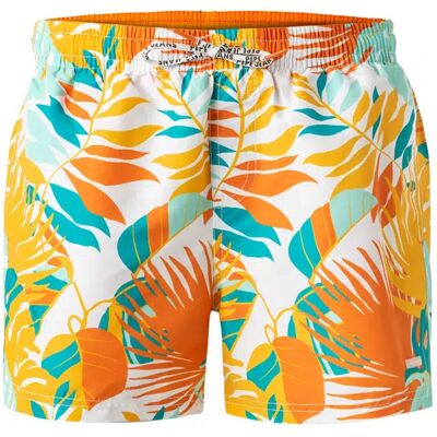 Pepe Jeans Herren Badeshorts grün Mikrofaser gemustert M Pepe Jeans Herren Badeshorts grün Mikrofaser gemustert M