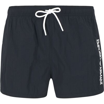 EMPORIO ARMANI Herren Badeshorts blau Mikrofaser unifarben S EMPORIO ARMANI Herren Badeshorts blau Mikrofaser unifarben S