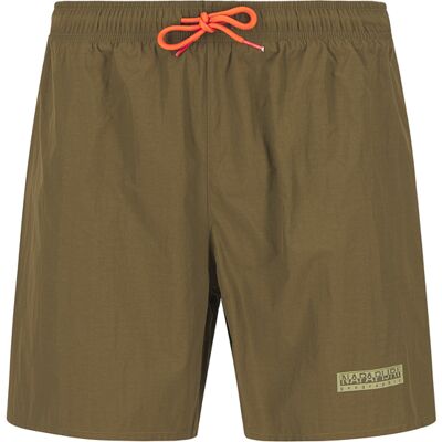 NAPAPIJRI Herren Badeshorts grün Mikrofaser unifarben XXL NAPAPIJRI Herren Badeshorts grün Mikrofaser unifarben XXL
