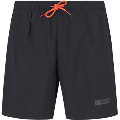 NAPAPIJRI Herren Badeshorts schwarz Mikrofaser unifarben XXL NAPAPIJRI Herren Badeshorts schwarz Mikrofaser unifarben XXL