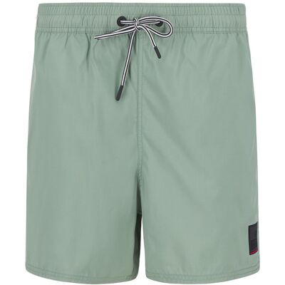 FIRE + ICE Herren Badeshorts grün Mikrofaser unifarben L FIRE + ICE Herren Badeshorts grün Mikrofaser unifarben L
