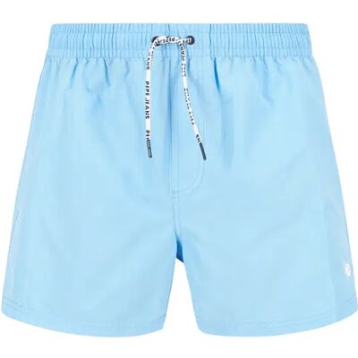 Pepe Jeans Herren Badeshorts blau Mikrofaser unifarben M Pepe Jeans Herren Badeshorts blau Mikrofaser unifarben M