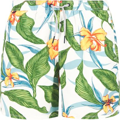 Superdry Herren Badeshorts mehrfarbig Mikrofaser geblümt XXL Superdry Herren Badeshorts mehrfarbig Mikrofaser geblümt XXL