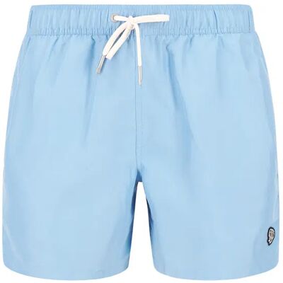 Superdry Herren Badeshorts blau Mikrofaser unifarben M Superdry Herren Badeshorts blau Mikrofaser unifarben M