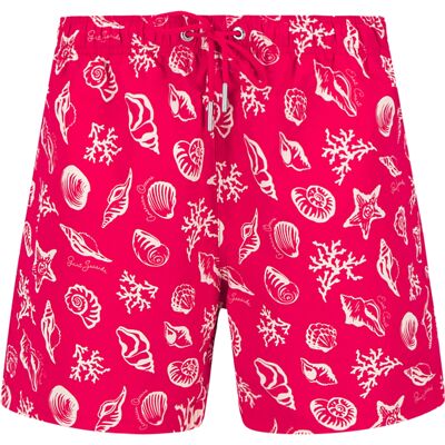 Gant Herren Badeshorts rot Mikrofaser gemustert XL Gant Herren Badeshorts rot Mikrofaser gemustert XL