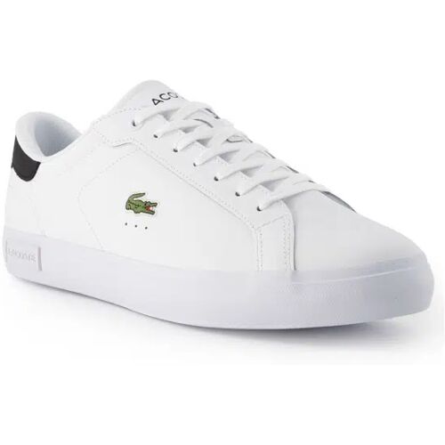 LACOSTE Herren Sneaker weiß Glattleder 42 (8)