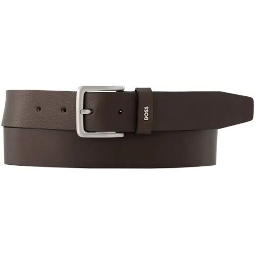 BOSS Black Herren Gürtel braun Glattleder 90 CM (32 INCH)
