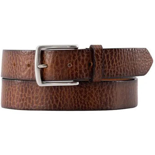 Alberto Herren Gürtel braun Leder geprägt 85 CM (31 INCH)