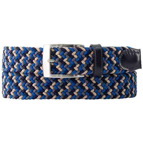 Alberto Golf Herren Gürtel blau Textil 115 CM (37 INCH)