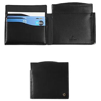 AIGNER Herren Geldbörse schwarz Leder ONESIZE AIGNER Herren Geldbörse schwarz Leder ONESIZE