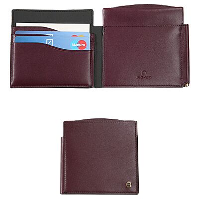 AIGNER Herren Geldbörse rot Leder ONESIZE AIGNER Herren Geldbörse rot Leder ONESIZE
