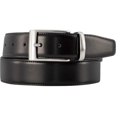 AIGNER Herren Gürtel schwarz Glattleder 85 CM (31 INCH) AIGNER Herren Gürtel schwarz Glattleder 85 CM (31 INCH)