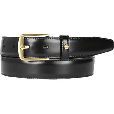 AIGNER Herren Gürtel schwarz Glattleder 85 CM (31 INCH) AIGNER Herren Gürtel schwarz Glattleder 85 CM (31 INCH)