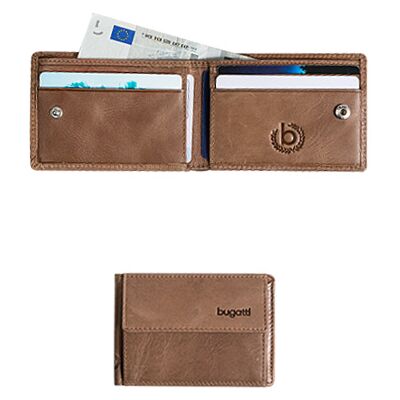 bugatti Herren Geldbörse braun Leder ONESIZE bugatti Herren Geldbörse braun Leder ONESIZE