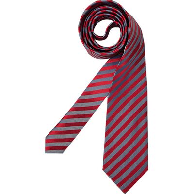 bugatti Herren Krawatte rot College-Streifen ONESIZE bugatti Herren Krawatte rot College-Streifen ONESIZE