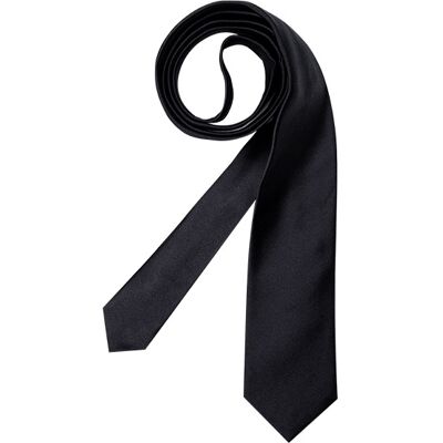 KARL LAGERFELD Herren Krawatte schwarz unifarben,Classic ONESIZE KARL LAGERFELD Herren Krawatte schwarz unifarben,Classic ONESIZE