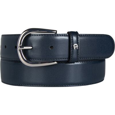 AIGNER Herren Gürtel blau Glattleder 85 CM (31 INCH) AIGNER Herren Gürtel blau Glattleder 85 CM (31 INCH)