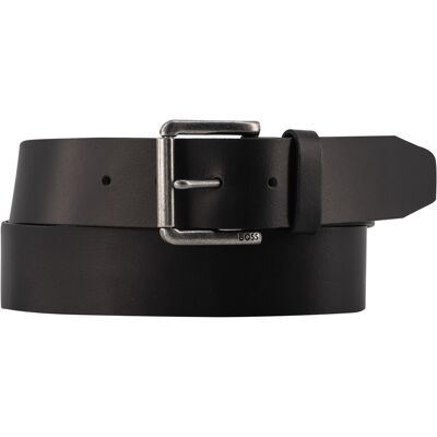 BOSS Black Herren Gürtel schwarz Glattleder 100 CM (34 INCH) BOSS Black Herren Gürtel schwarz Glattleder 100 CM (34 INCH)