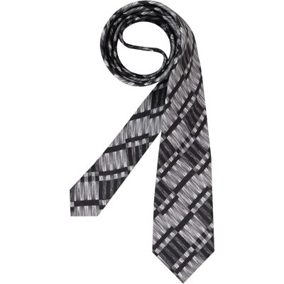 OLYMP Herren Krawatte grau Gemustert,Bunt ONESIZE OLYMP Herren Krawatte grau Gemustert,Bunt ONESIZE