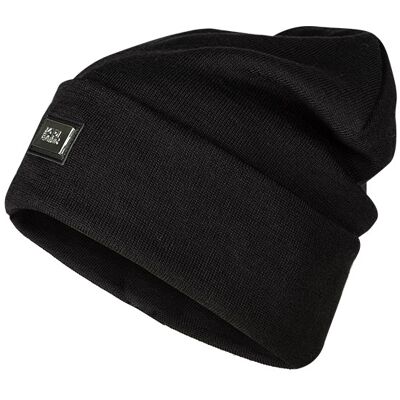 KARL LAGERFELD Herren Mütze schwarz Wolle L KARL LAGERFELD Herren Mütze schwarz Wolle L