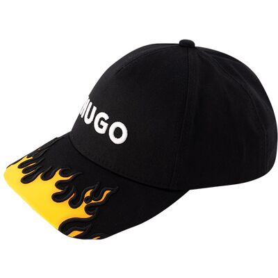 HUGO Herren Cap schwarz Baumwolle ONESIZE HUGO Herren Cap schwarz Baumwolle ONESIZE