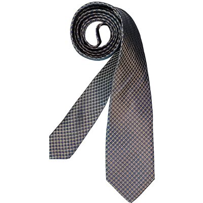 OLYMP Herren Krawatte blau Gemustert ONESIZE OLYMP Herren Krawatte blau Gemustert ONESIZE
