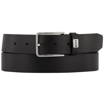 BOSS Black Herren Gürtel schwarz Glattleder 110 CM (36 INCH) BOSS Black Herren Gürtel schwarz Glattleder 110 CM (36 INCH)