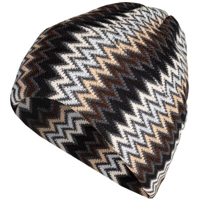 MISSONI Herren Mütze braun Wolle ONESIZE MISSONI Herren Mütze braun Wolle ONESIZE