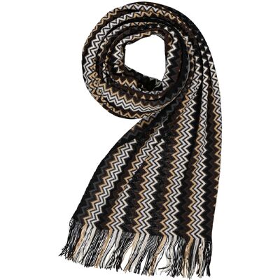 MISSONI Herren Schal braun Schurwolle ONESIZE MISSONI Herren Schal braun Schurwolle ONESIZE