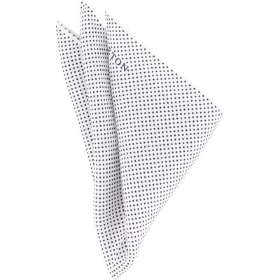 ETON Herren Einstecktuch weiß Seide gepunktet ONESIZE ETON Herren Einstecktuch weiß Seide gepunktet ONESIZE