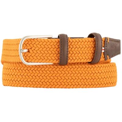 LA BOUCLE Herren Gürtel orange Textil 95-105 (M-XL) LA BOUCLE Herren Gürtel orange Textil 95-105 (M-XL)
