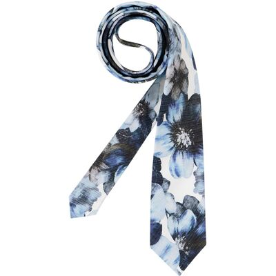 OLYMP Herren Krawatte blau Gemustert,Bunt ONESIZE OLYMP Herren Krawatte blau Gemustert,Bunt ONESIZE