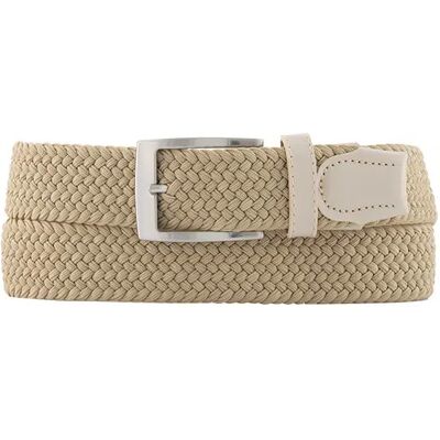 Alberto Herren Gürtel beige Textil 95 CM (33 INCH) Alberto Herren Gürtel beige Textil 95 CM (33 INCH)