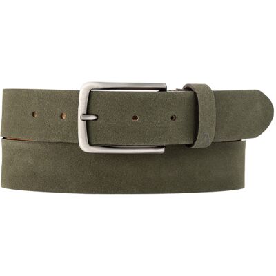 Alberto Herren Gürtel grün Veloursleder 85 CM (31 INCH) Alberto Herren Gürtel grün Veloursleder 85 CM (31 INCH)