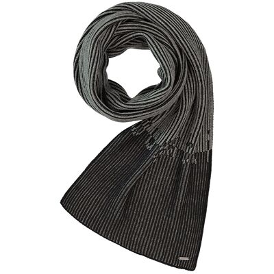 bugatti Herren Schal grau Woll-Stoff ONESIZE bugatti Herren Schal grau Woll-Stoff ONESIZE