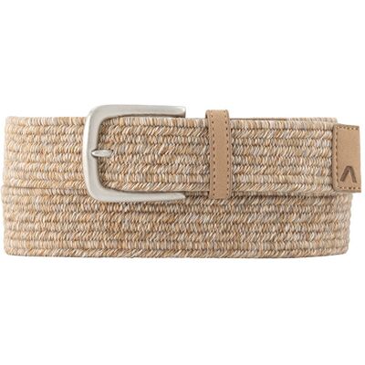 Alberto Herren Gürtel beige Textil meliert 85 CM (31 INCH) Alberto Herren Gürtel beige Textil meliert 85 CM (31 INCH)