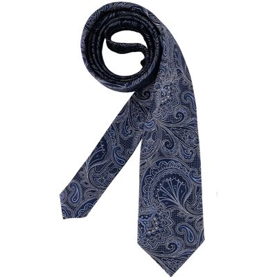 bugatti Herren Krawatte blau Gemustert ONESIZE bugatti Herren Krawatte blau Gemustert ONESIZE