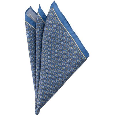 ETON Herren Einstecktuch blau Seide gemustert ONESIZE ETON Herren Einstecktuch blau Seide gemustert ONESIZE