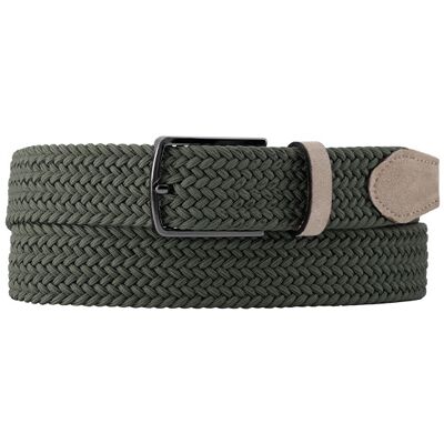 Lindenmann Herren Gürtel grün Textil 115 CM (37 INCH) Lindenmann Herren Gürtel grün Textil 115 CM (37 INCH)